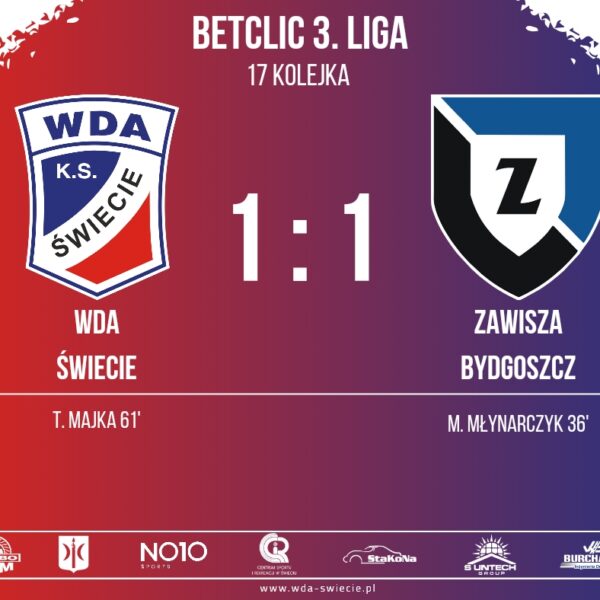 Wda Świecie vs. Zawisza Bydgoszcz – 1:1