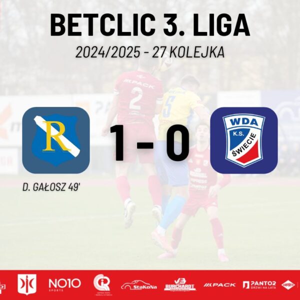 Wybrzeże Rewalskie Rewal – Wda Świecie – 1:0