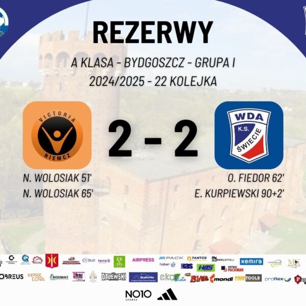 Victoria Niemcz Osielsko 2:2 Wda II Świecie