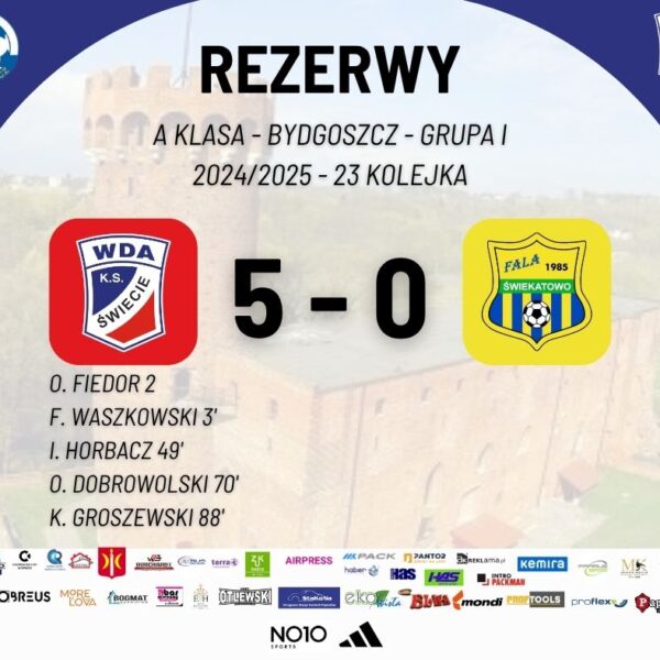 Wda II Świecie 5:0 FALA Świekatowo