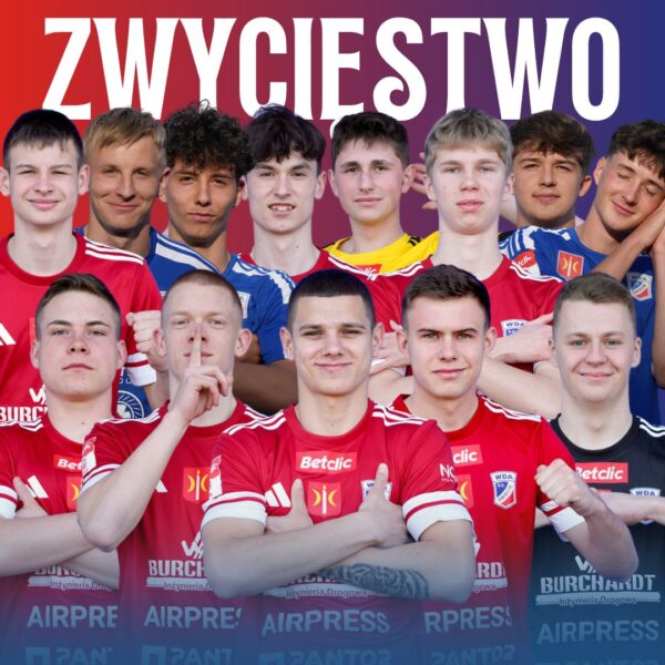 ZWYCIĘSTWO W KLASYFIKACJI PRO JUNIOR SYSTEM BETCLIC 3. LIGI GRUPY II