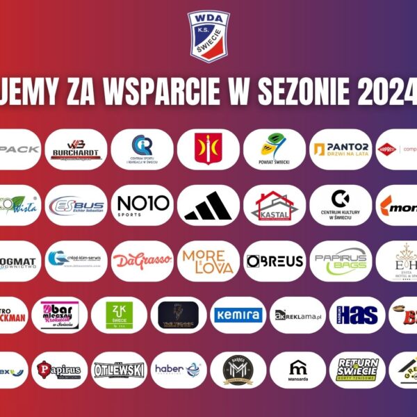 DRODZY SPONSORZY