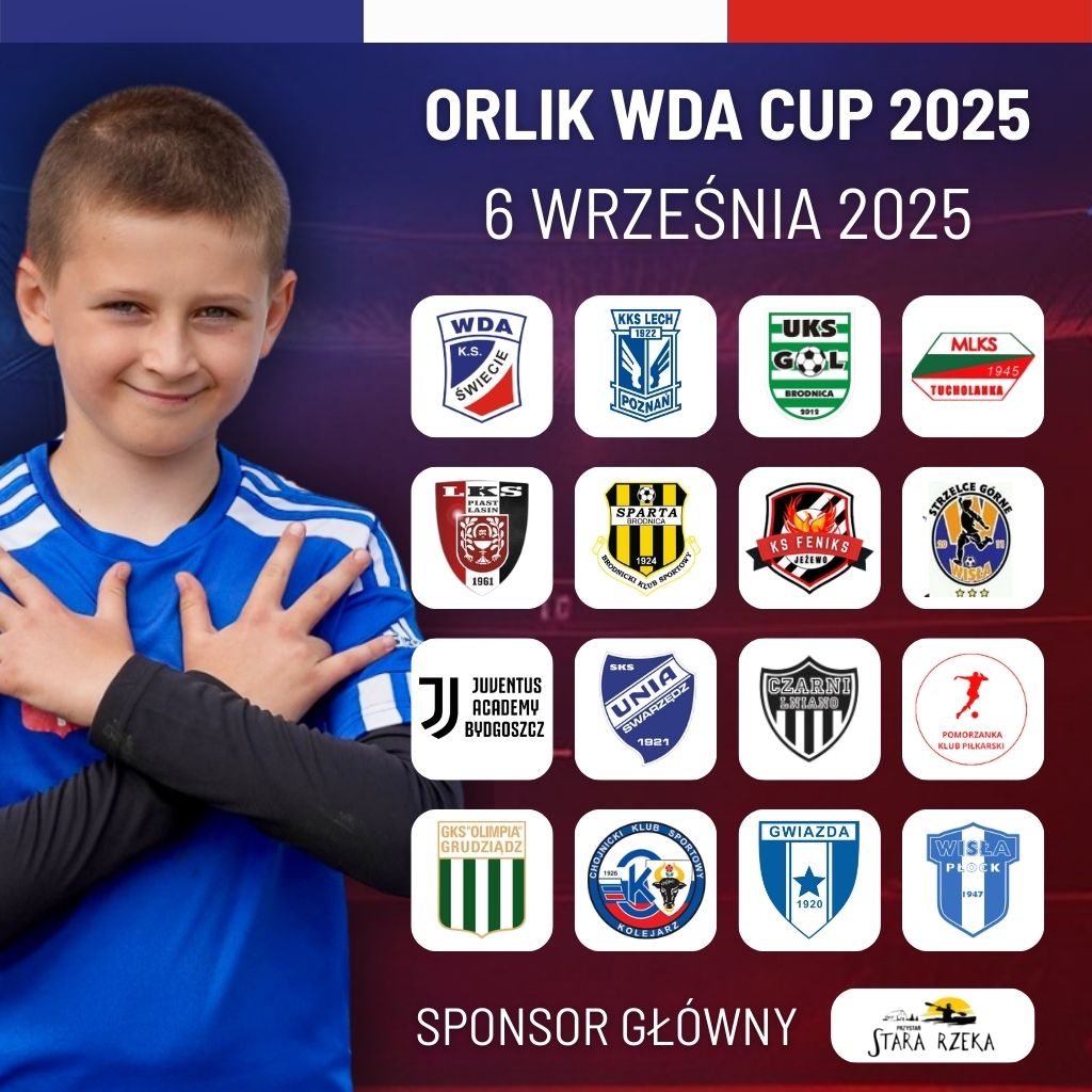 Już jutro turniej Orlik Wda Cup 2025!