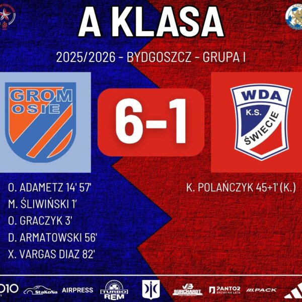 Grom Osie – Wda II Świecie