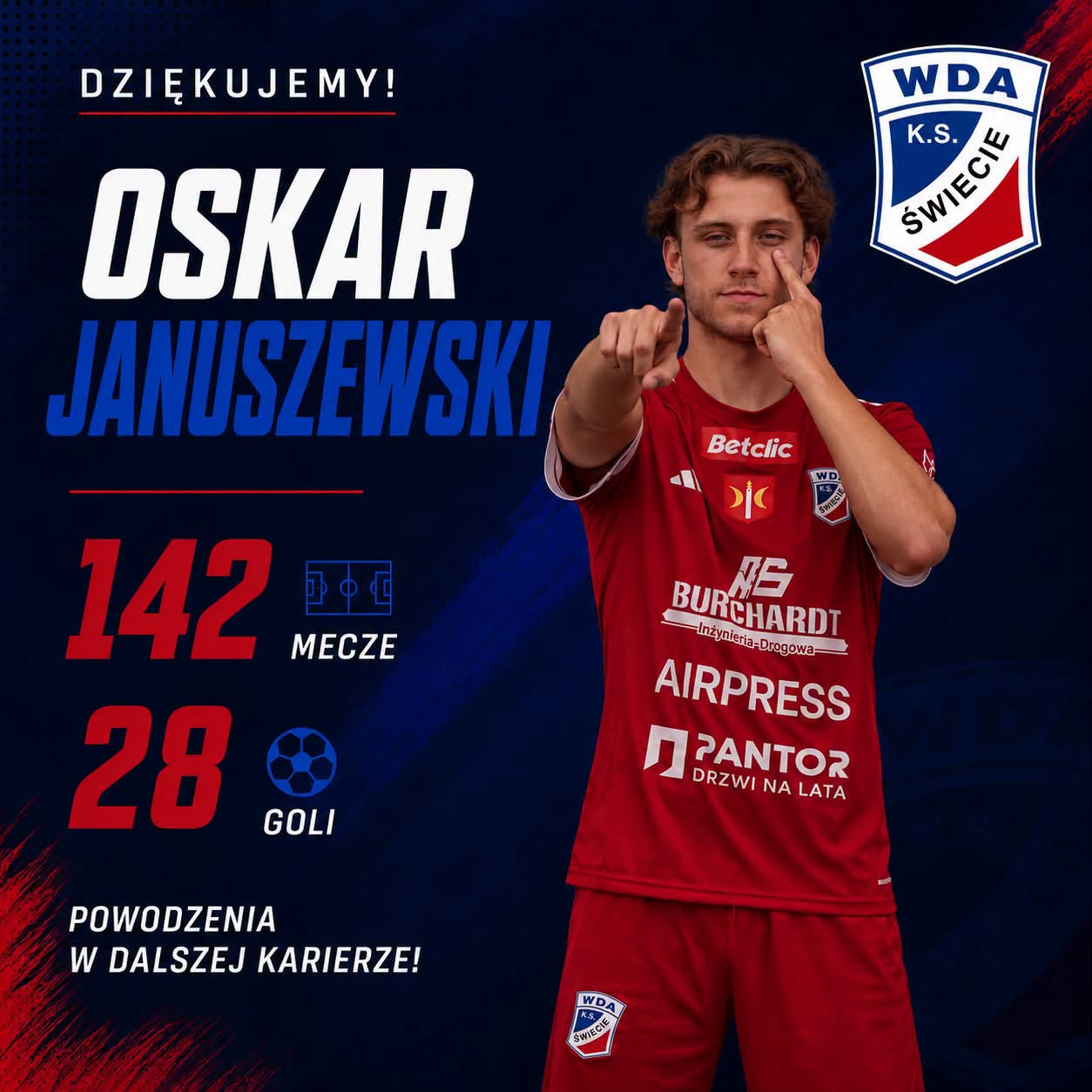DZIĘKUJEMY – OSKAR JANUSZEWSKI